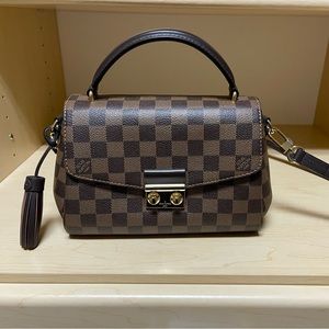 Louis Vuitton Croisette in Damier Ebene